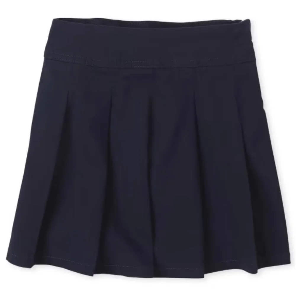 Lot of 2 The Children's Place Uniform Pleated Skorts